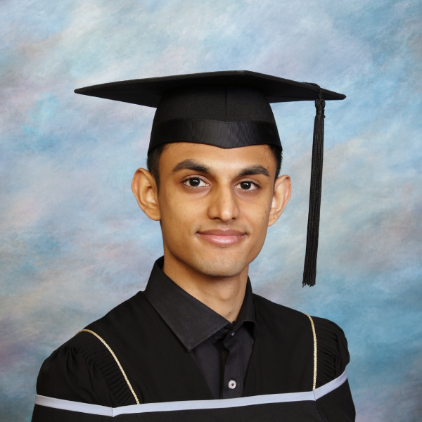 Graduation Portrait of Anmol Ghadia